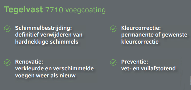 Voegcoating aan laten brengen